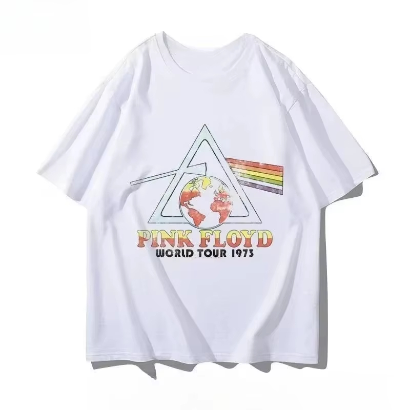 Men'S Fashion Pink Shirt - T-shirt con stampa grafica Pink Floyd,