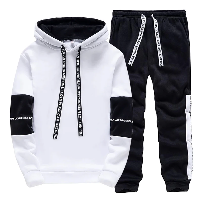 Men'S Fashion Clothing - Tuta Sportiva da Uomo Casual con