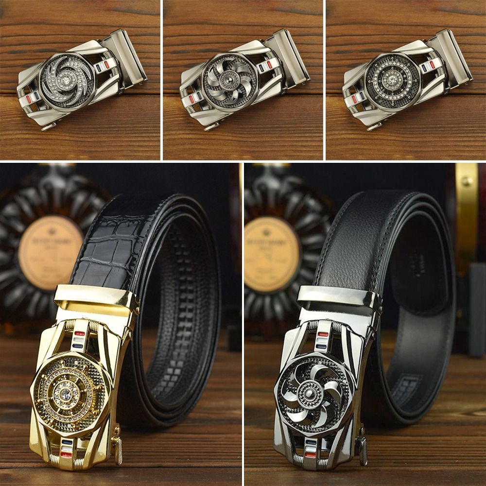 Belt Mens Fashion - Moda rotante tempo per correre fibbia