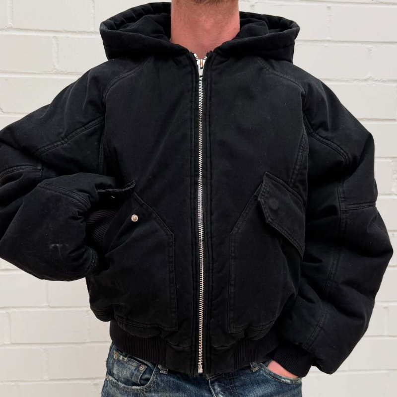 Mens Fashion Bomber Jacket - Giacca Bomber Oversize da Uomo in