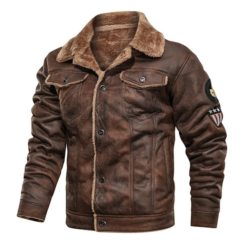 Mens Fashion Bomber Jacket - Giacca bomber da uomo invernale da