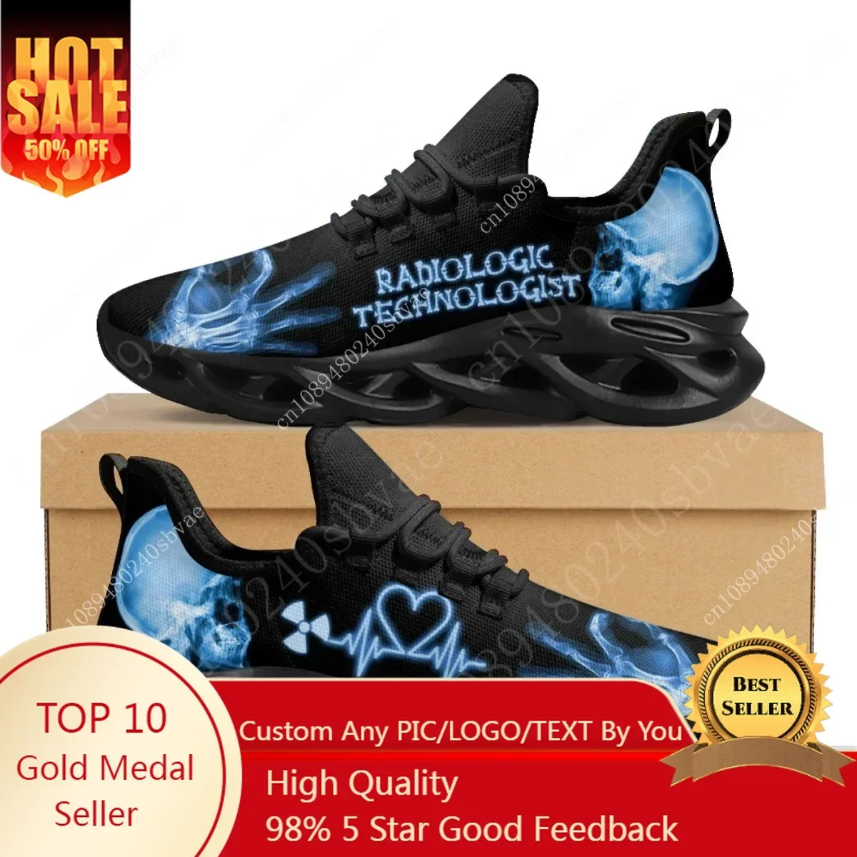 Casual Sneakers Men - Scarpe da ginnastica per tecnologi radiologici,