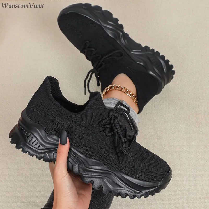 Casual Sneakers Men - Sneakers con Plateau alla Moda per