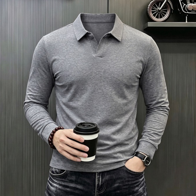 Men'S Fashion For Summer 2026 - Maglietta a Maniche Lunghe da Uomo