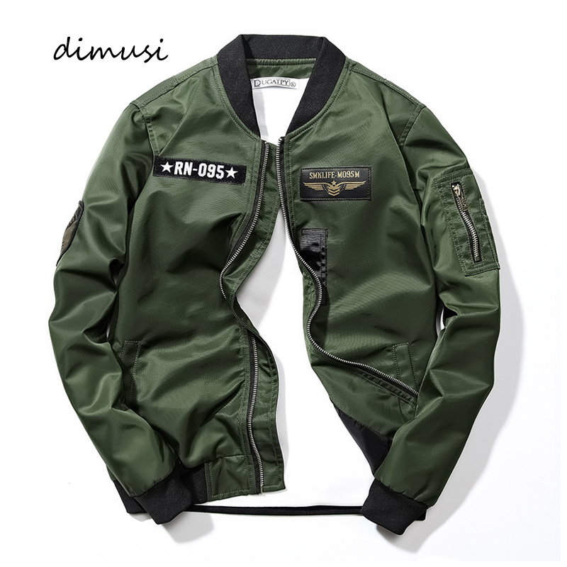 Mens Fashion Bomber Jacket - DIMUSI Giubbotti bomber da uomo Casual