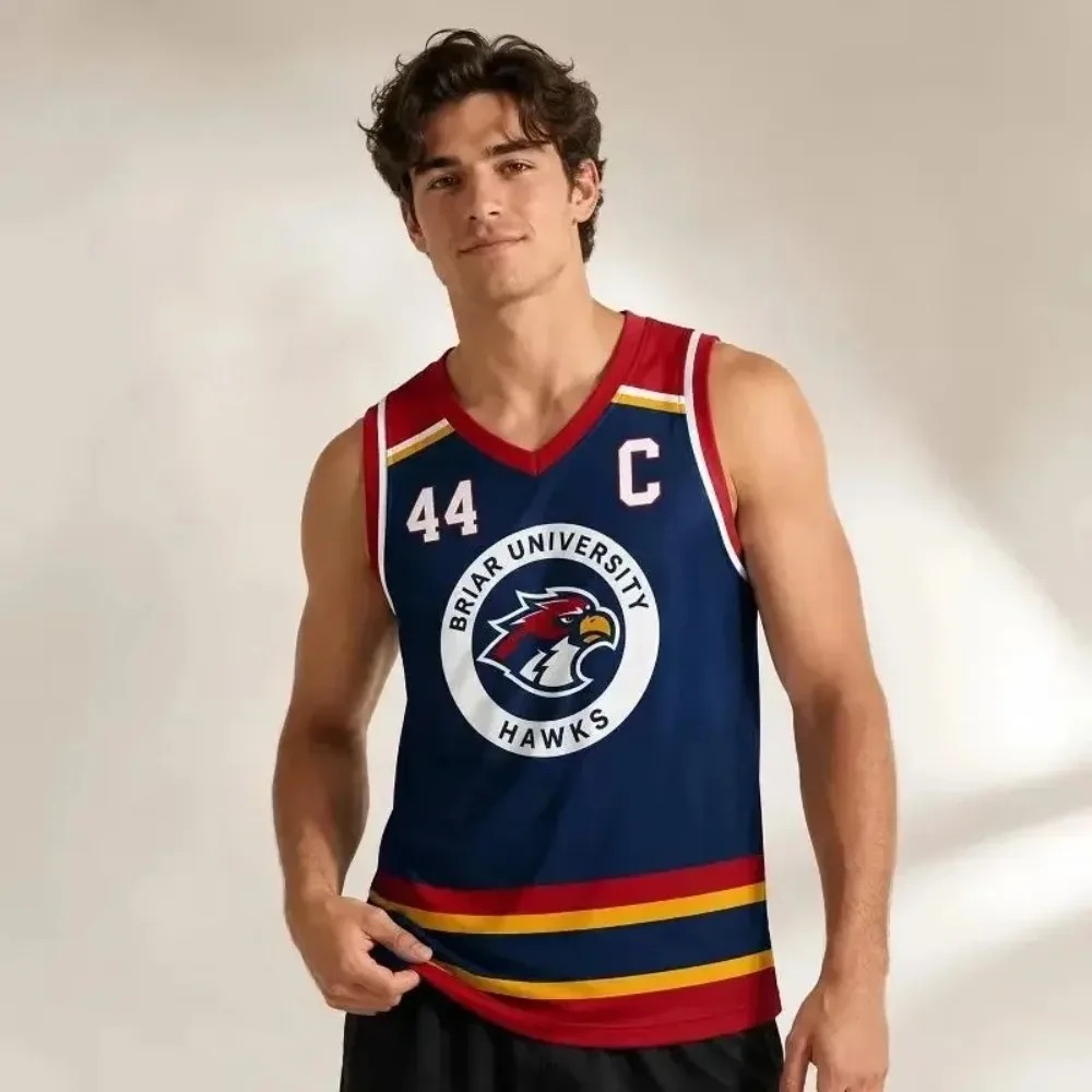 Men'S Fashion University - Maglia da basket Briar University Graham