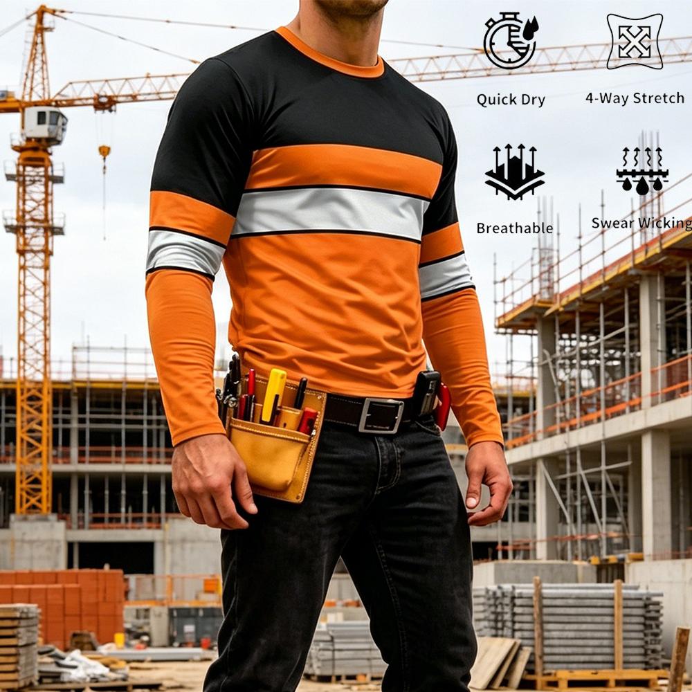 Men'S Fashion For Summer 2026 - T-shirt a Maniche Lunghe da Lavoro