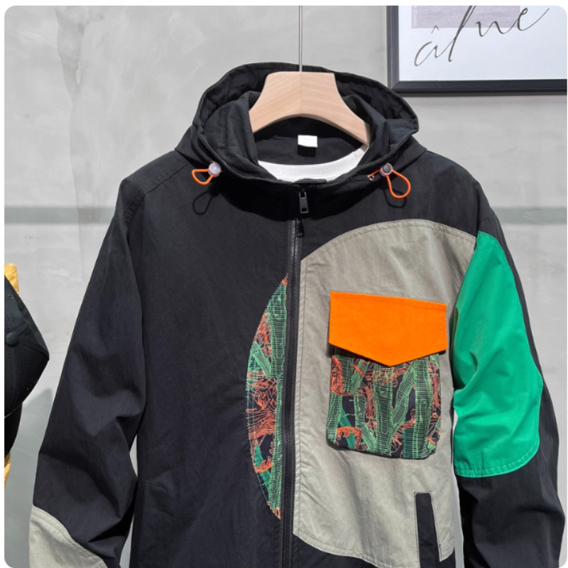 Giacca da uomo con cappuccio a - Mens Fashion Bomber Jacket recensione e prezzo