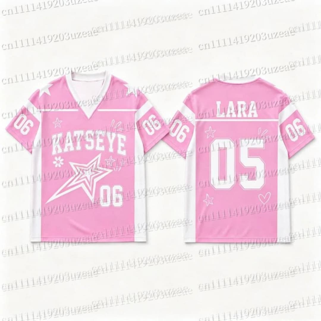 Maglietta con Grafica Stella R - Men'S Fashion Pink Shirt recensione e prezzo