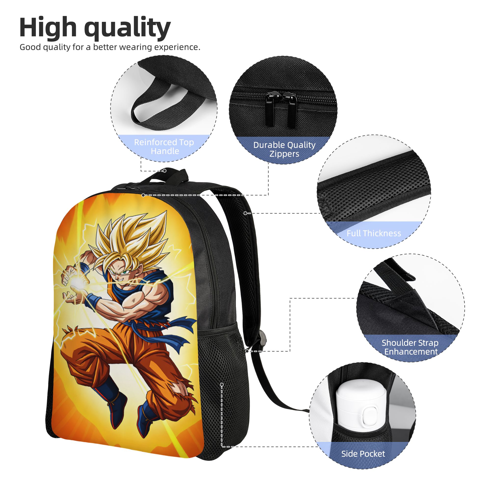 Zaino Son Goku Dragons Balls d - Men'S Fashion University recensione e prezzo
