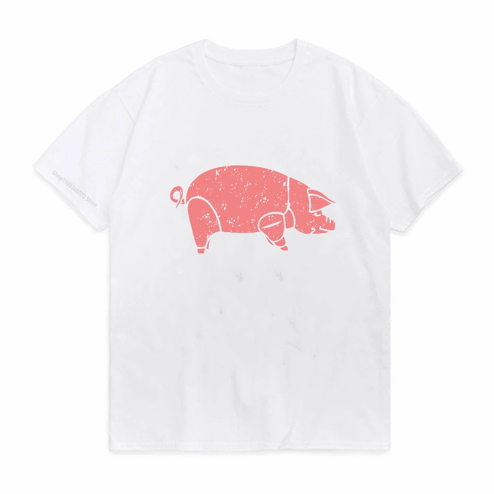 T-shirt con stampa Pig Pink Fl - Men'S Fashion Pink Shirt recensione e prezzo