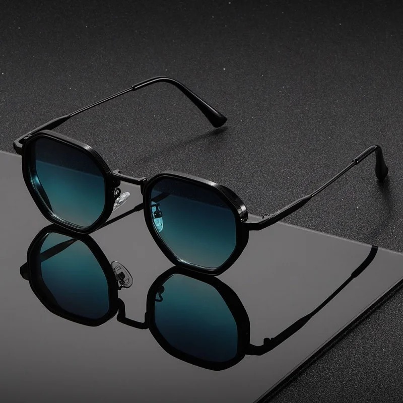 1 paio di occhiali da sole uni - Men'S Fashion Round Glasses recensione e prezzo