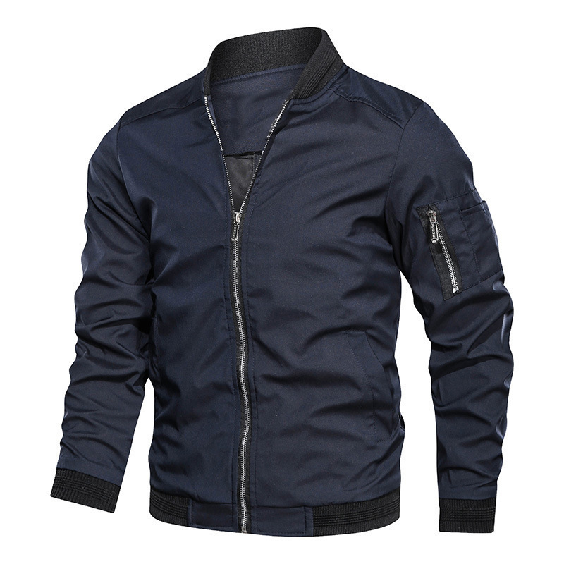 Giacca antivento da uomo prima - Mens Fashion Bomber Jacket recensione e prezzo