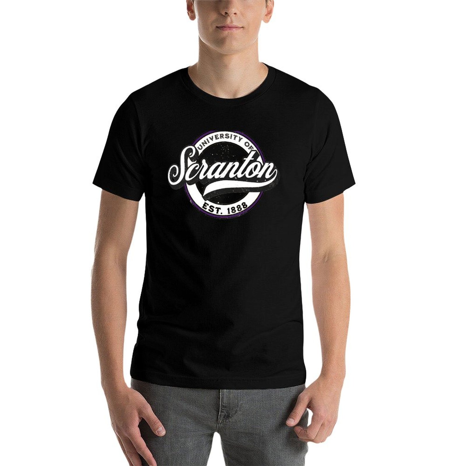 T-shirt dell'Università di Scr - Men'S Fashion University recensione e prezzo
