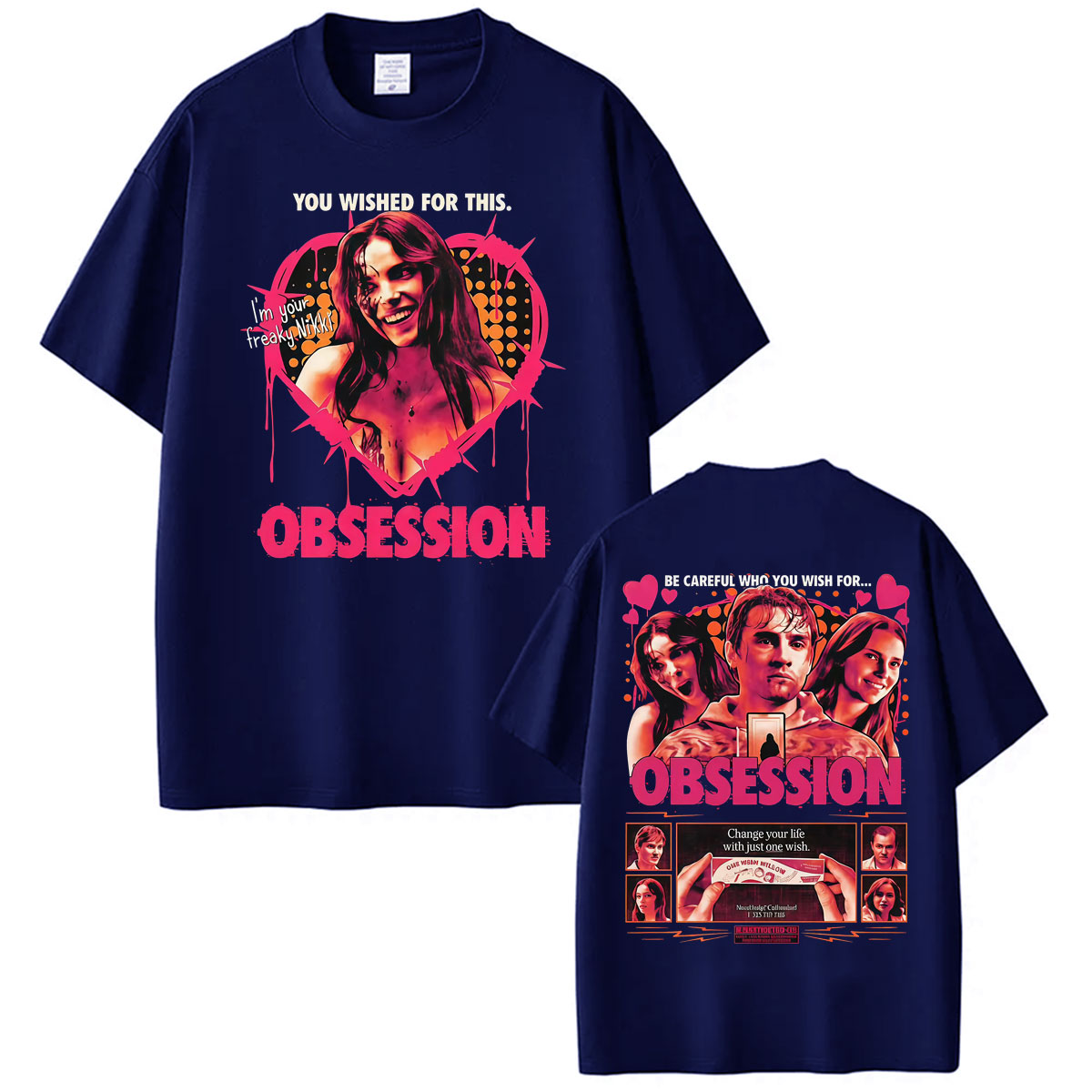 T-shirt One Wish Willow Obsess - Men'S Fashion Pink Shirt recensione e prezzo