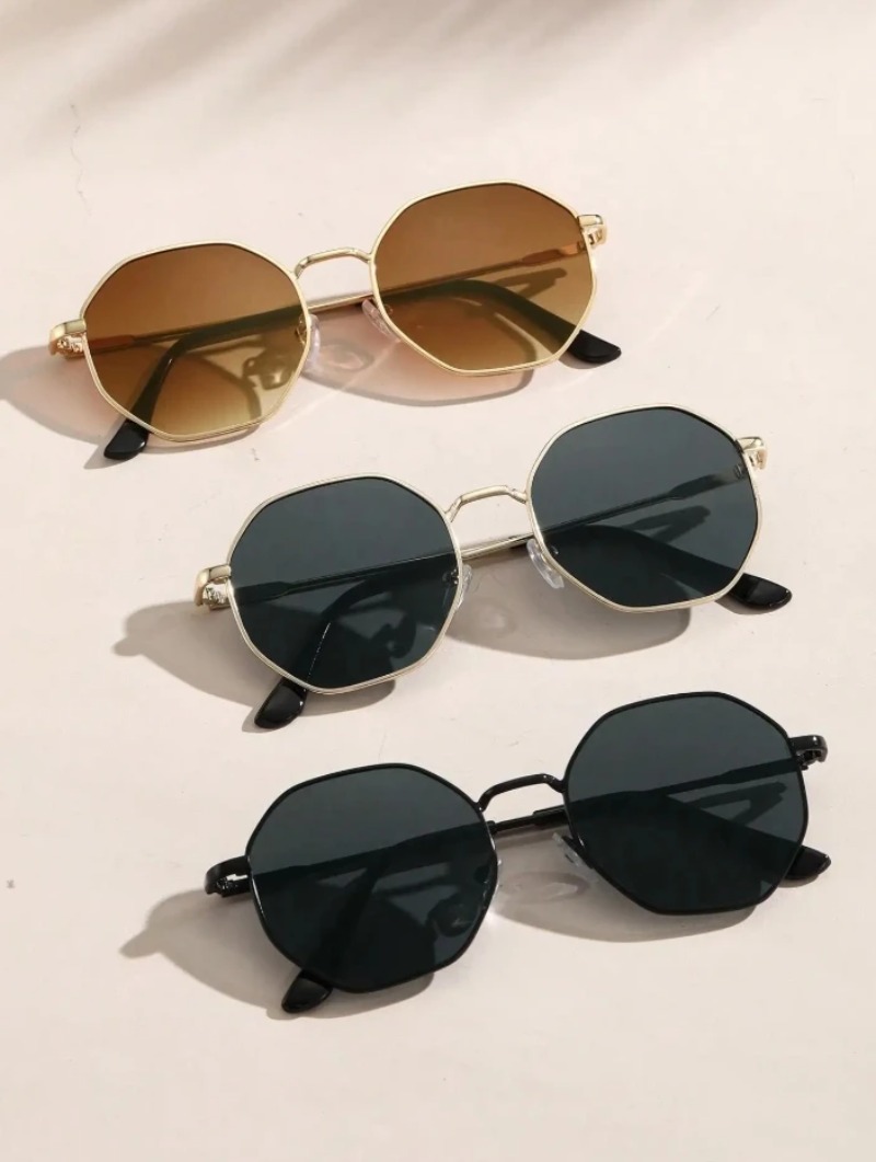 1/3 paia di occhiali da sole c - Men'S Fashion Round Glasses recensione e prezzo