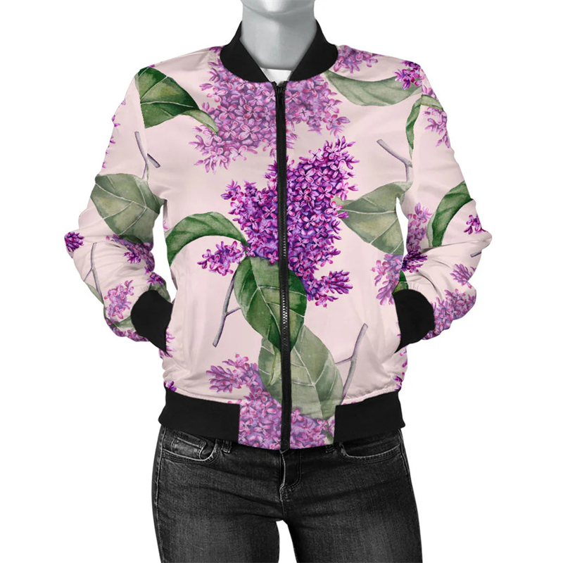 Serie di fiori colorati Giacch - Mens Fashion Bomber Jacket recensione e prezzo