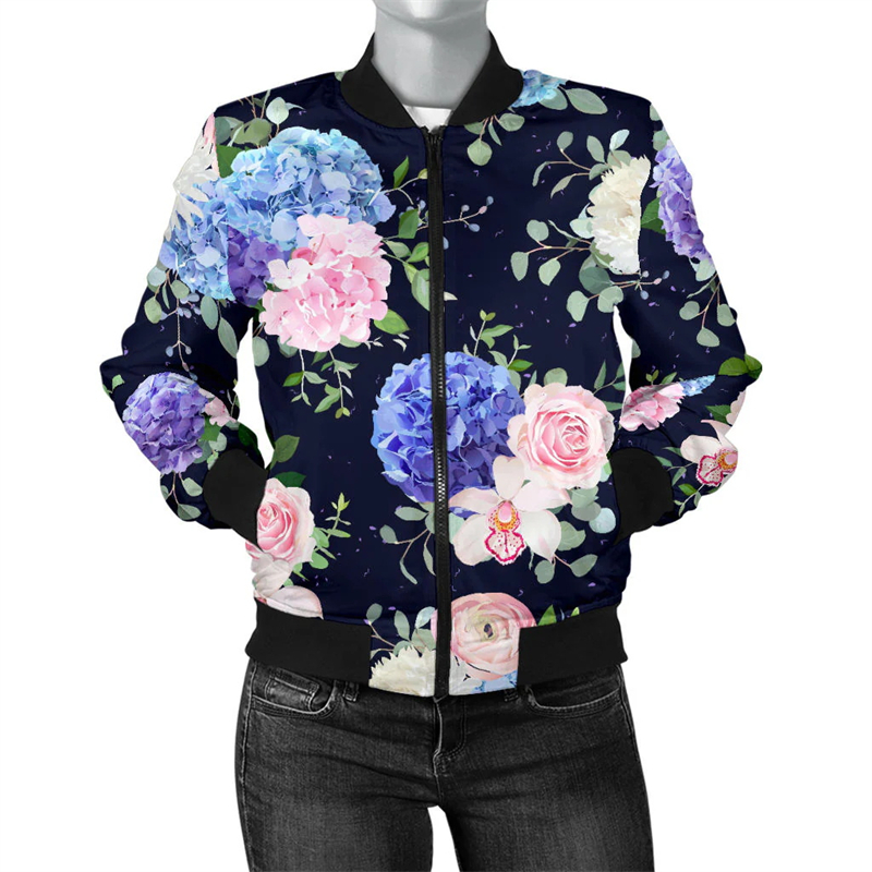Serie di fiori colorati Giacch - Mens Fashion Bomber Jacket recensione e prezzo