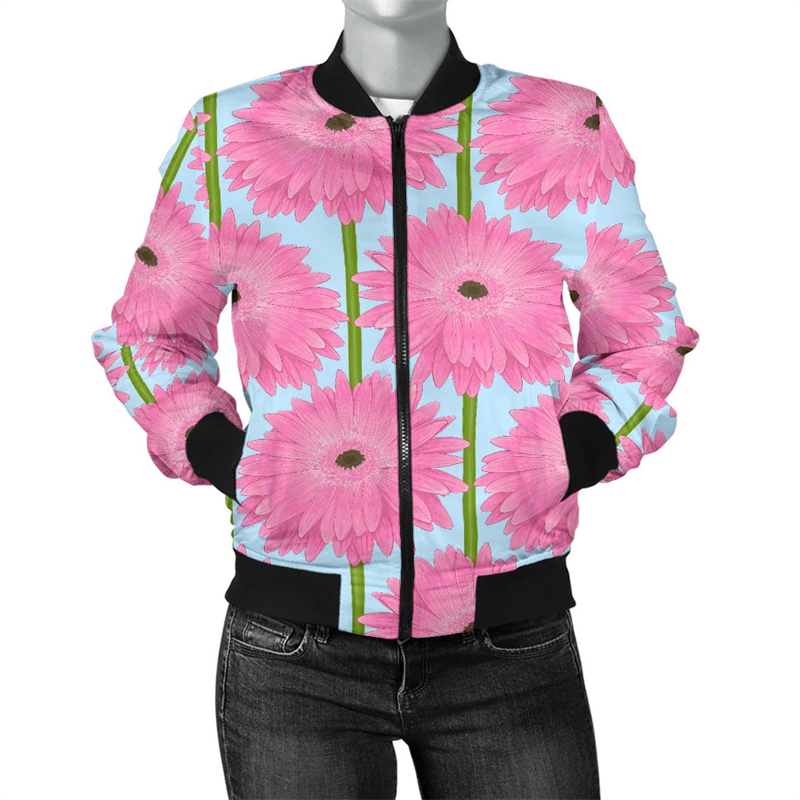 Serie di fiori colorati Giacch - Mens Fashion Bomber Jacket recensione e prezzo