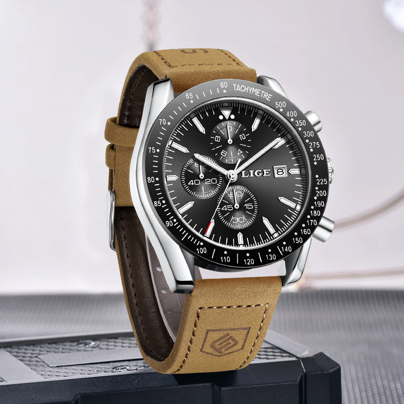 Orologio da Uomo LIGE Retrò al - Belt Mens Fashion recensione e prezzo