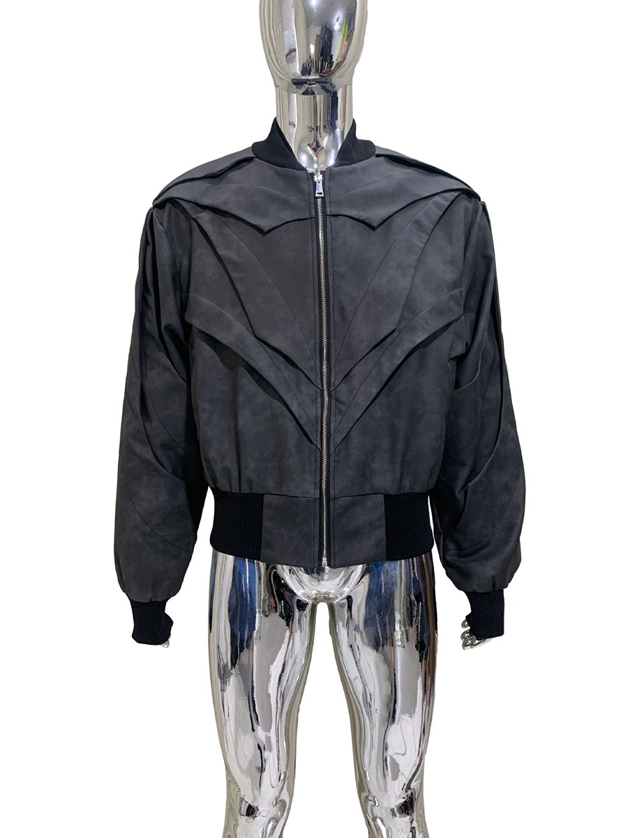 Primavera Autunno Breve Opaco  - Mens Fashion Bomber Jacket recensione e prezzo
