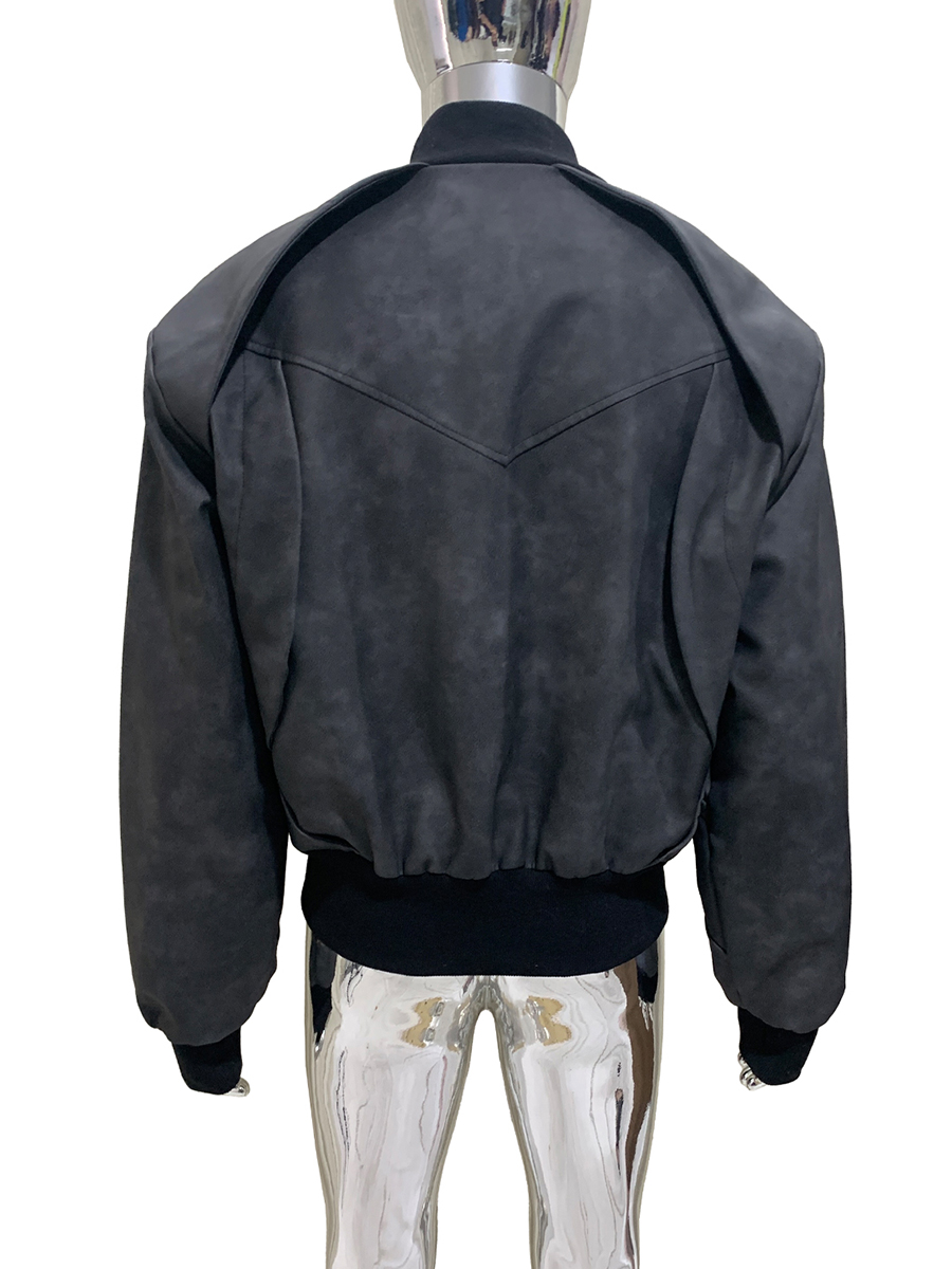 Primavera Autunno Breve Opaco  - Mens Fashion Bomber Jacket recensione e prezzo