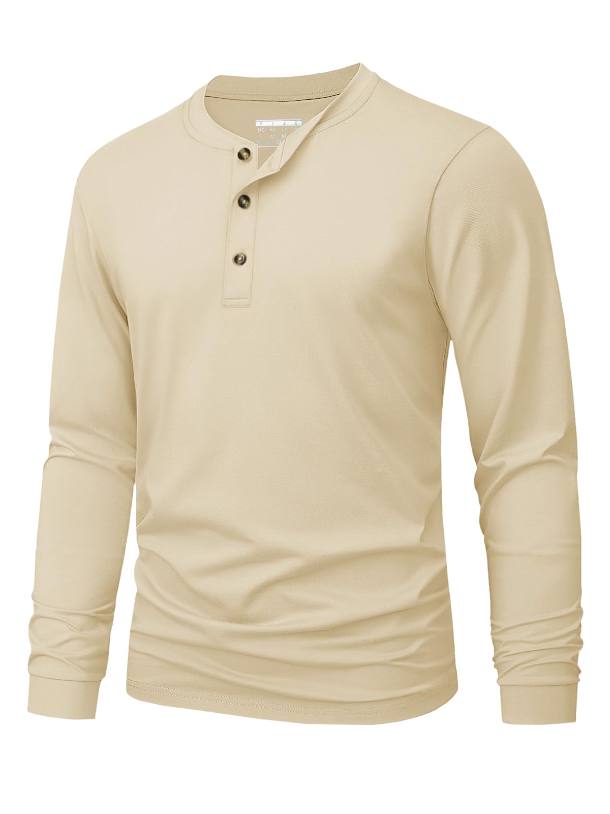 T-shirt Henley da uomo, tinta  - Men'S Fashion Clothing recensione e prezzo
