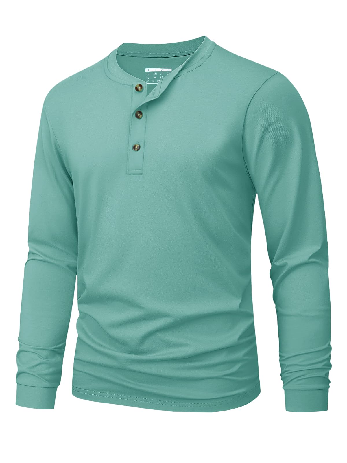 T-shirt Henley da uomo, tinta  - Men'S Fashion Clothing recensione e prezzo