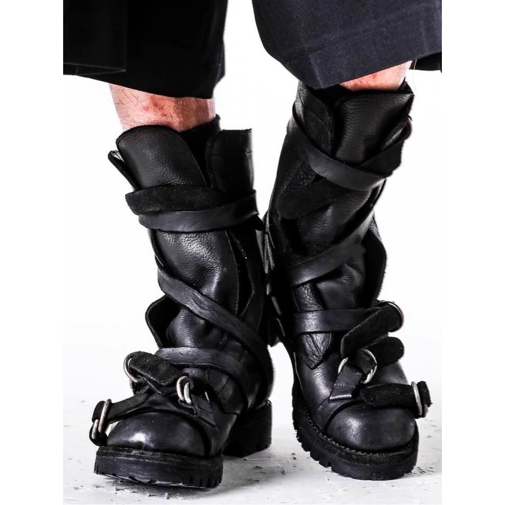 Stivali da moto in pelle da uo - Belt Mens Fashion recensione e prezzo