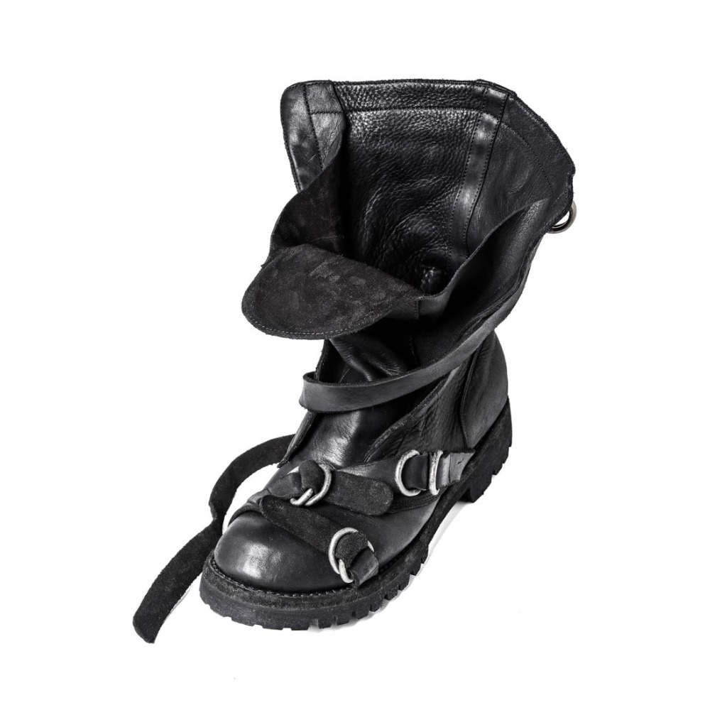 Stivali da moto in pelle da uo - Belt Mens Fashion recensione e prezzo